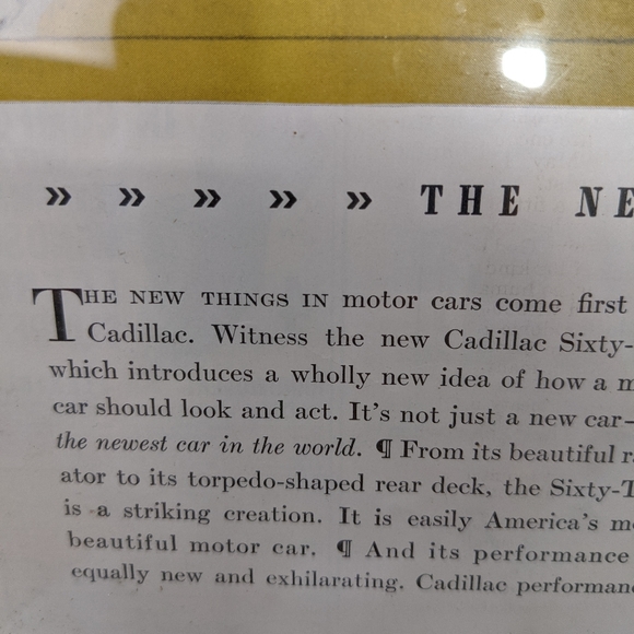 Cadillac picture 1962 silver frame yellow car - Picture 4 of 16